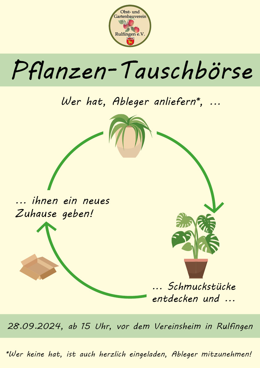 Pflanzen-Tauschbörse